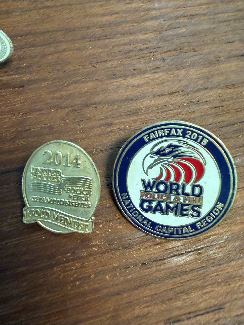 Lot of Lapel pins. Police and Firemen - Picture 3 of 4